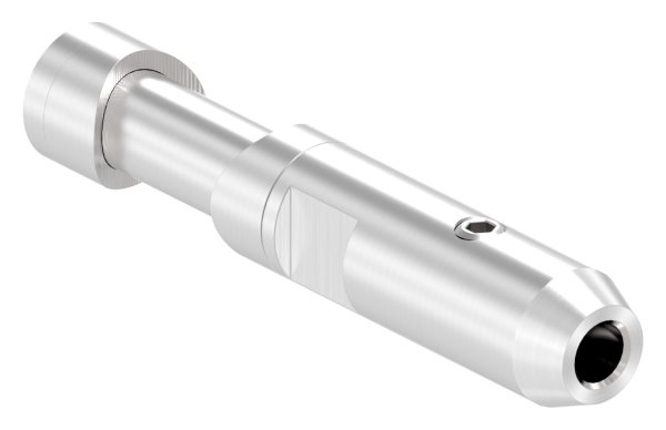 Seilhalter zum Schrauben und Spannen - Fuer Seil Ø 5 mm - V2A-11-2842.4