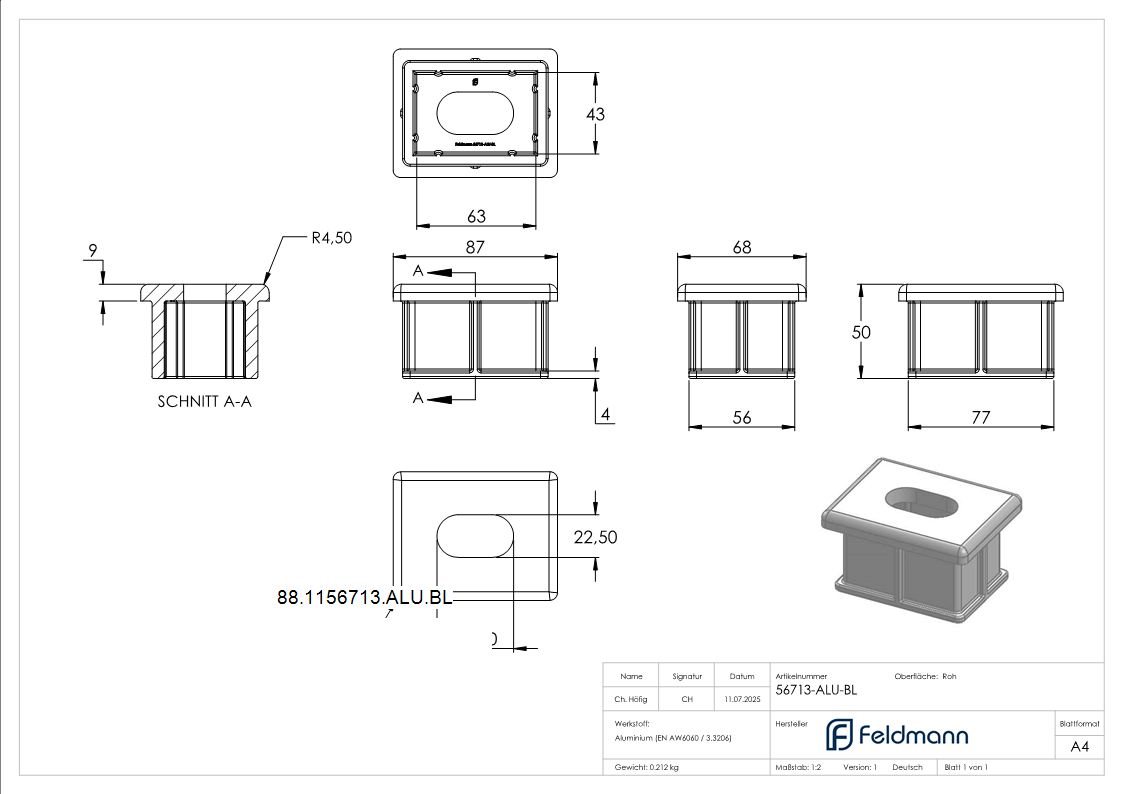 Bodenhuelse zum Einbetonierem- blank-88-1156713-ALU.BL