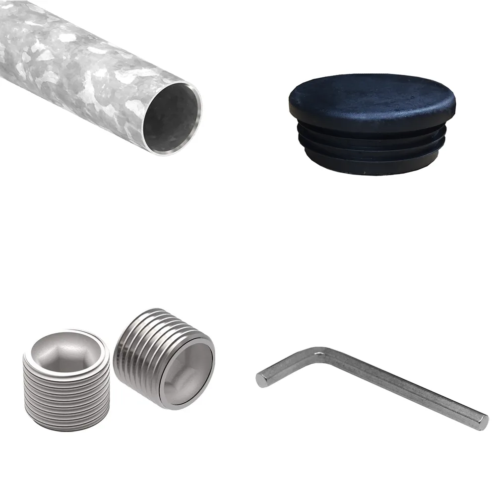 Malleable cast iron pipe connectors | Accessories