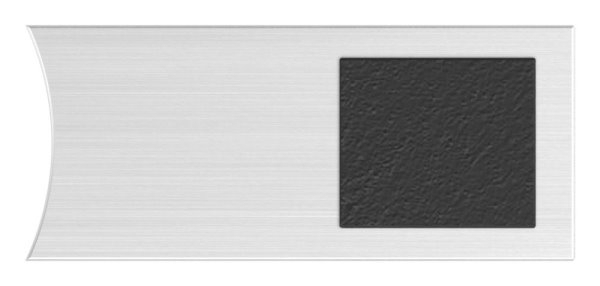 Plattenhalter Halteboden Scheibensicherung fuer Glas Ø 42-4 mm V4A-10-5308-4-2.4