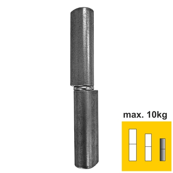 Anschweissband Stahl roh Ø 10 mm L = 40 mm 2-teilig-89-11D41140-A.4