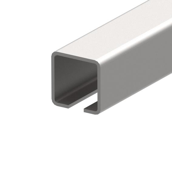 Laufschiene Stahl verzinkt 70 x 70 x 4 mm L=6000 mm fr Schiebetore-89-11H0270X70ZN6000-A.4