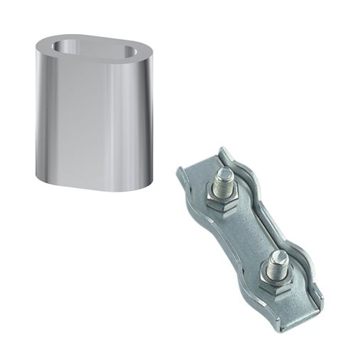 Round and cross clamps