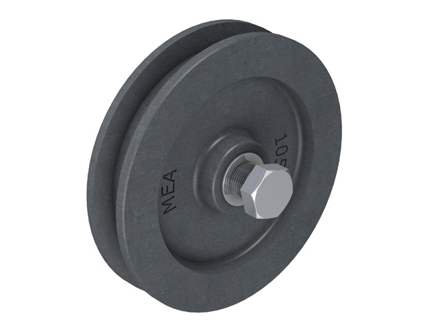 Gussrolle lose- Rollen- Ø 75 mm MEA 10330426-60-0008.9