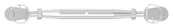 Wantenspanner - Gabel-Gabel - Gewinde M6 - V4A-11-2891.1