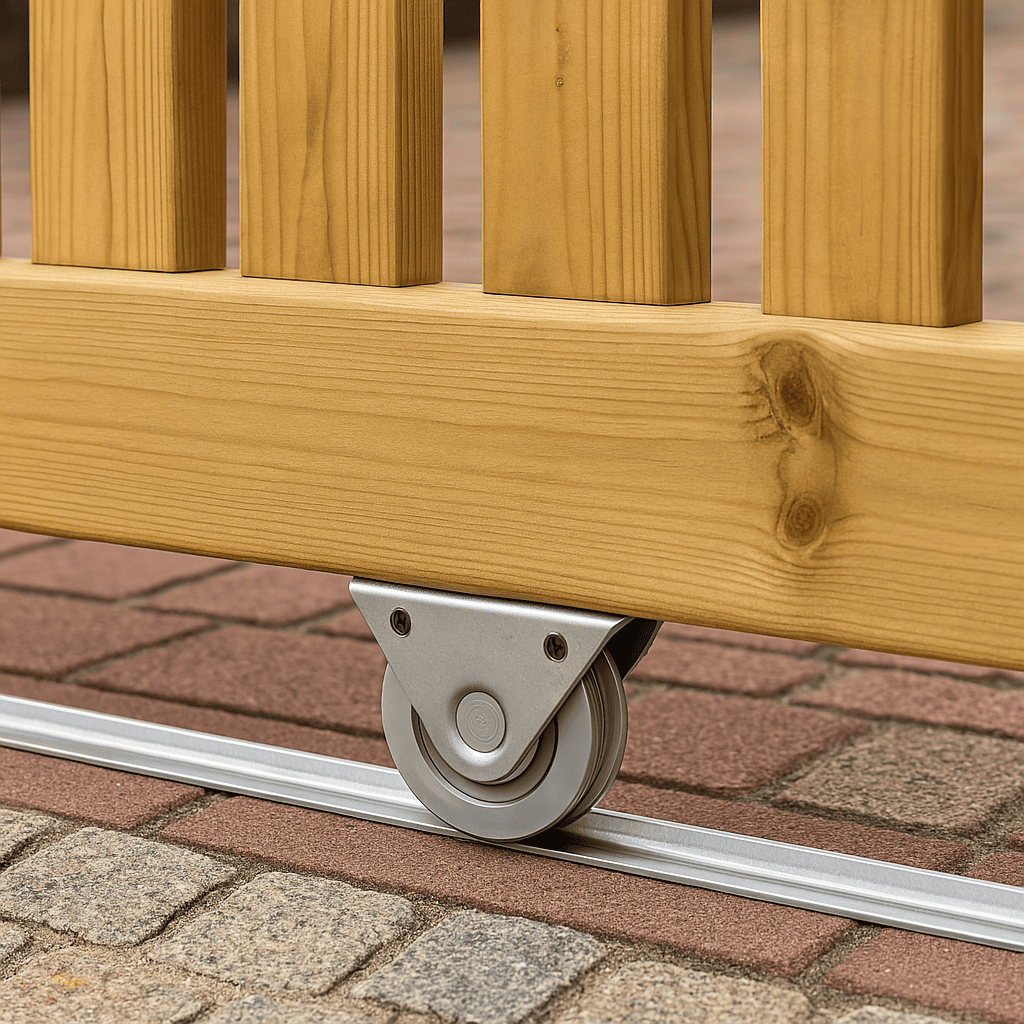Stahlrolle unten Schiebetor MEA verzinkt Ø 100 mm 10337670-60-0202.7