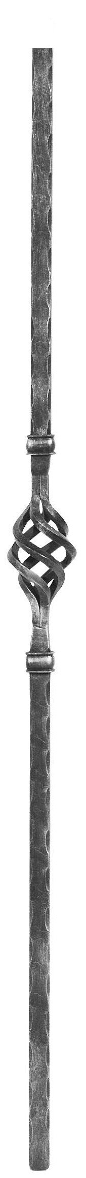 Anfangsstab Laenge- 1200 mm Material- 20x20 mm Stahl S235JR- roh-30-1008.8