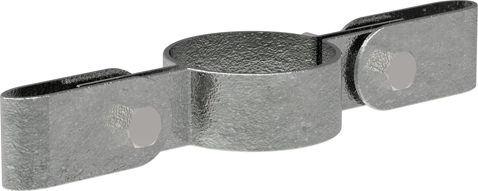 Rohrverbinder - Gitterhalter doppelt - 171B34 - 33-7 mm - 1- - Feuerverzinkt u. Elektrogalvanisiert-171B34
