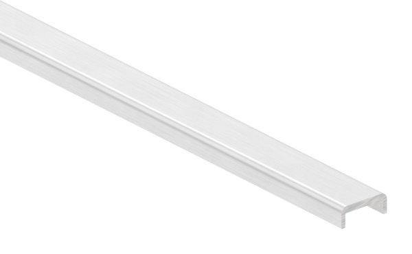 Kantenschutz EXTRA SLIM- fuer Glas 10-00 - 11-52mm- L=3m- Aluminium E4-EV1-88-1180580-ALU.3M