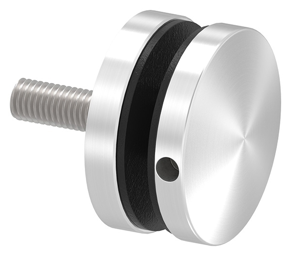 Glaspunkthalter Ø 52 mm- V2A- Anschluss- Flach -mit abP-10-5100.4