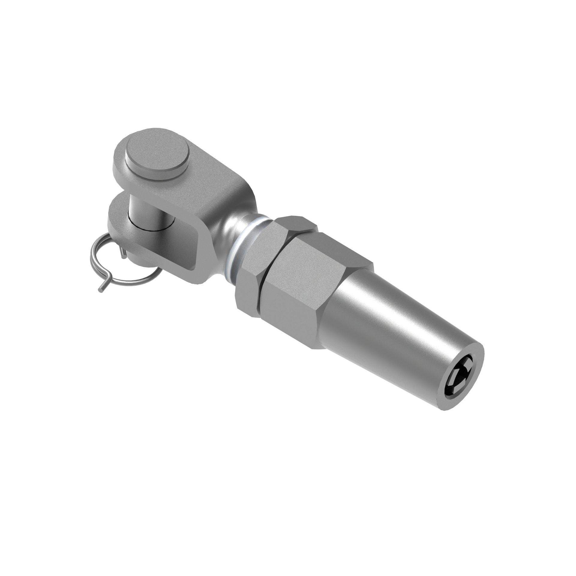 Gabelterminal Edelstahl AISI 316 fuer 5 mm Kabel L 66 mm geschliffen-89-11A147300005-A.4