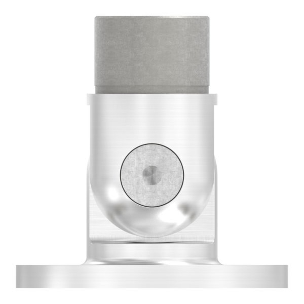 Wandhalter 90° flexibel fuer Rundrohr Ø 33-7x2-0 mm - V2A-11-3684.4