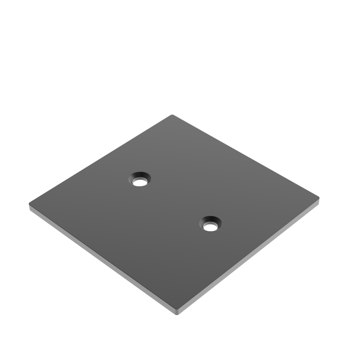 Pfostenkappe Aluminium 80x80 mm Anthrazit RAL 7016 strukturiert-89-11FGCP80X80R7016-A.4