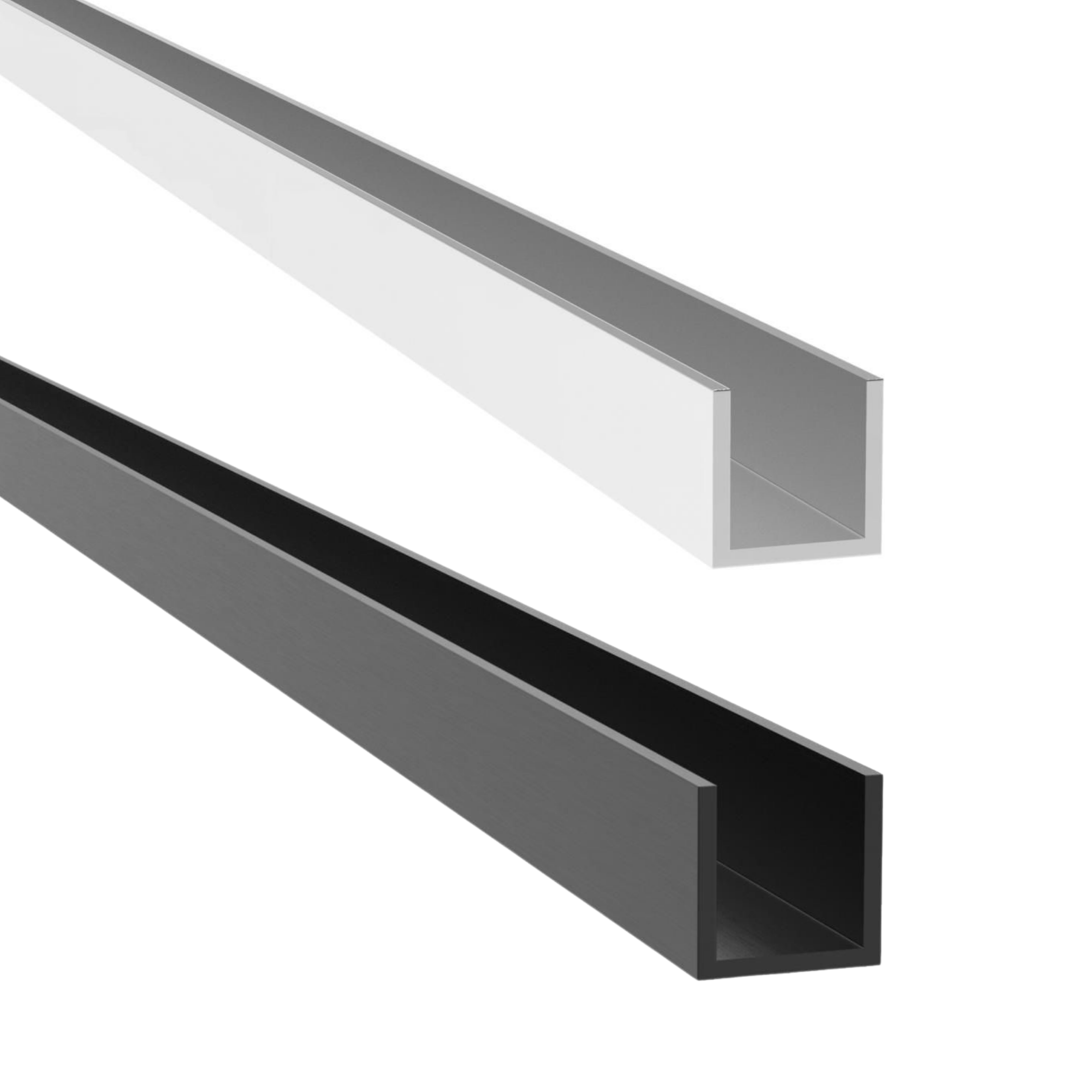 Glass U-profiles