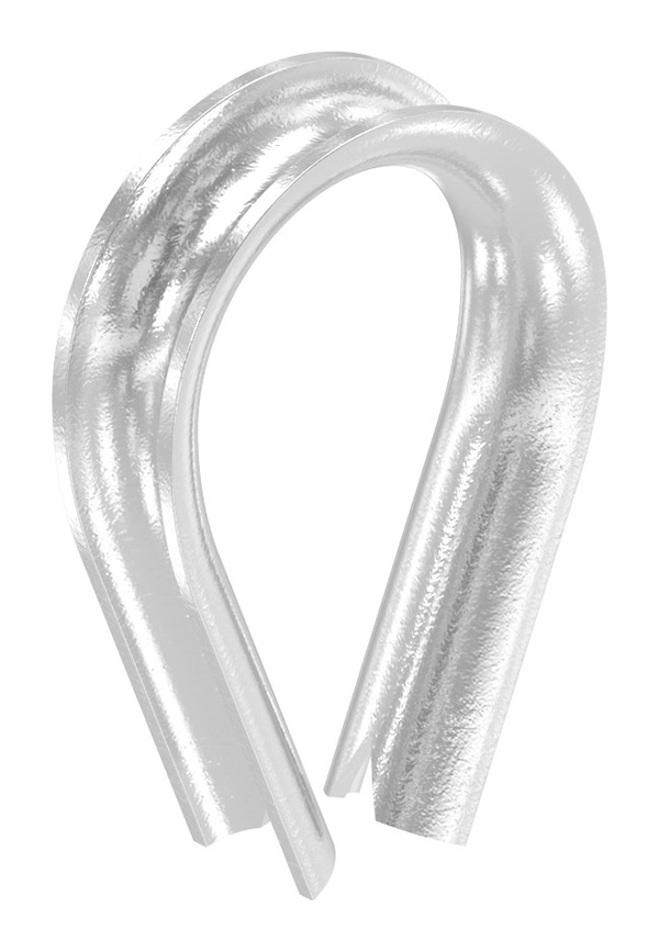 Kausche - fuer Seil Ø- 6 mm - V4A-11-2908.1