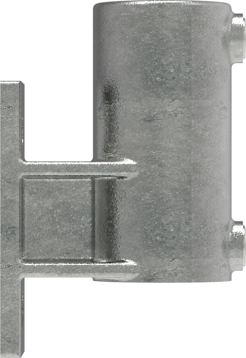 Rohrverbinder - Wandhalter Platte vertikal - 144C42 - 42-4 mm - 1 1-4- - Feuerverzinkt u. Elektrogalvanisiert-144C42