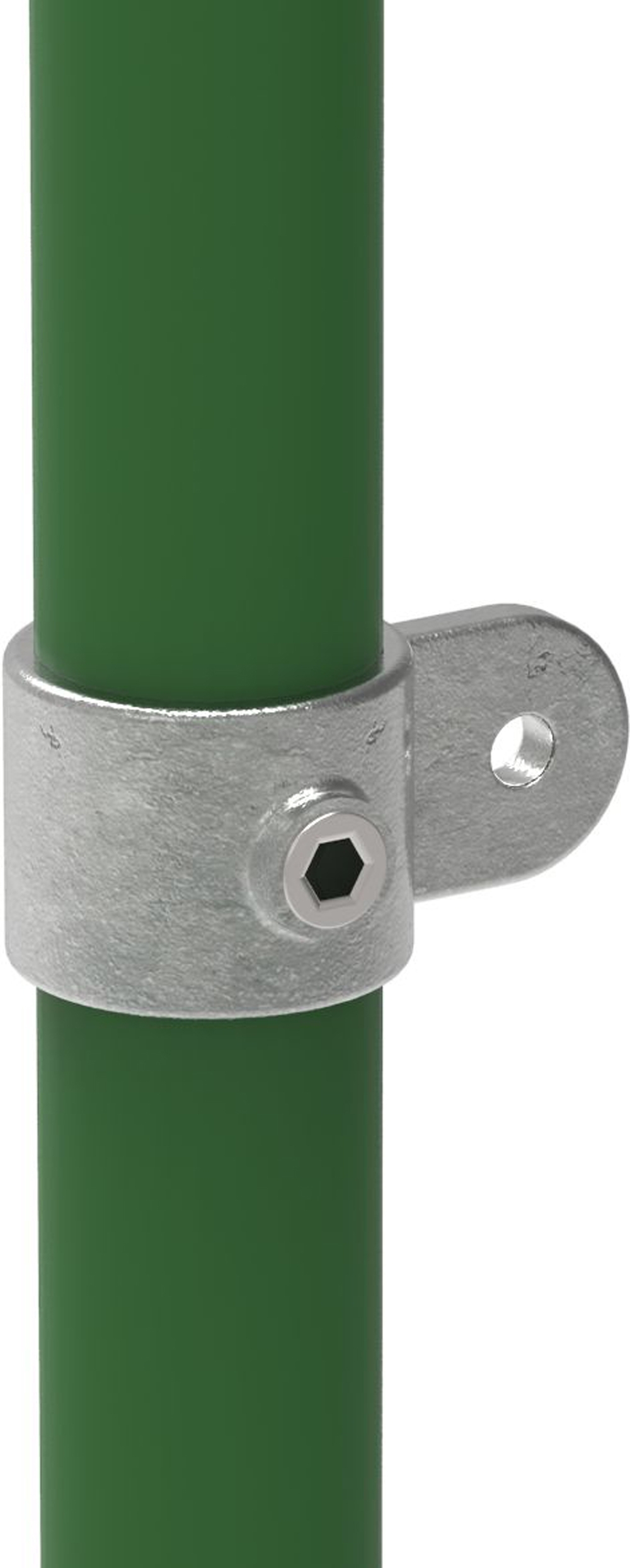 Rohrverbinder - Gelenkauge einfach - 173MB34 - 33-7 mm - 1- - Feuerverzinkt u. Elektrogalvanisiert-173MB34