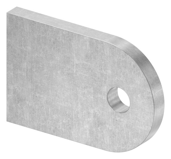 Anschweisslasche 60 x 40 x 6mm mit Rundloch 9mm-88-1154110-ST.L