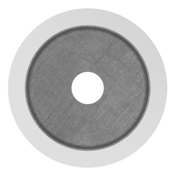 Glaspunkthalter-Unterteil Ø 52 mm- V2A- Hoehe- 50 mm-10-5100.4UT50