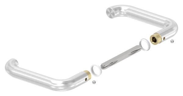 Tuerdrueckerpaar V2A inklusive 8 mm Drueckerstift-11-3930.4