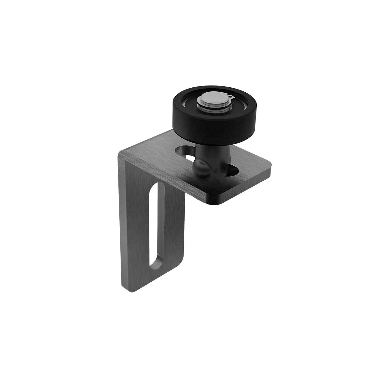 Fhrungsrolle mit Befestigungswinkel Stahl - Nylon verzinkt RAL 7016 Anthrazit-89-11H53R7016-A.4