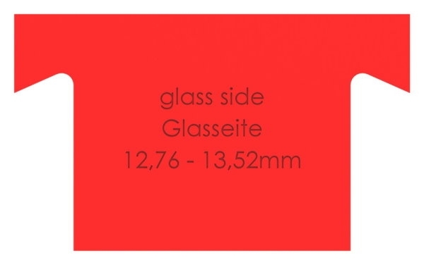 Keil - fuer Aluprofil - fuer Glas 12-76-13-52 mm-12-3086.6