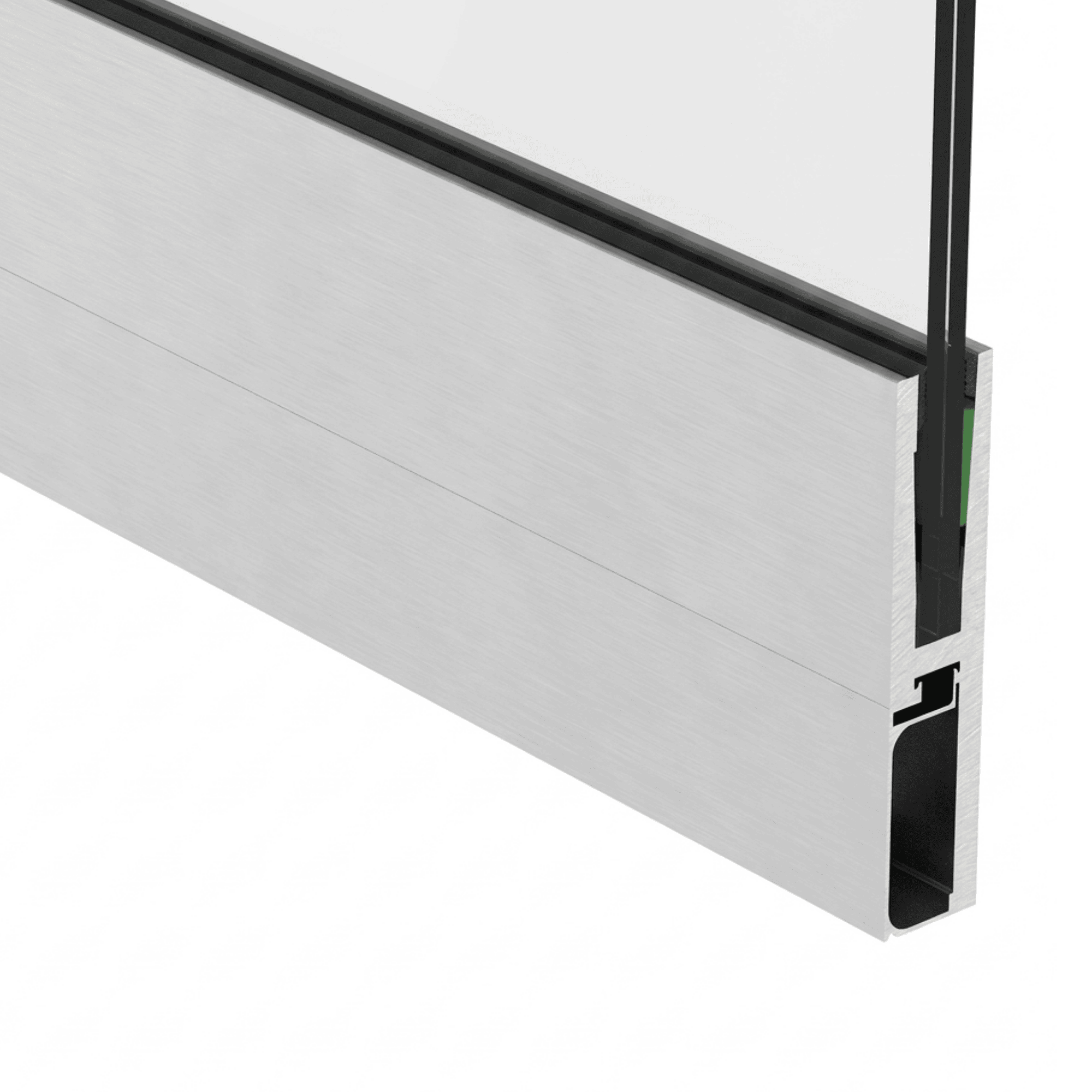 All-glass balustrade | Side