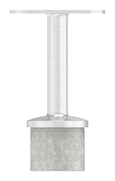 Handlaufhalter V4A fuer Rohr Ø 42-4 x 2-5 mm- Stift Ø 14 mm- fuer LED Handlauf flach-88-1160419-V4A-25.LED