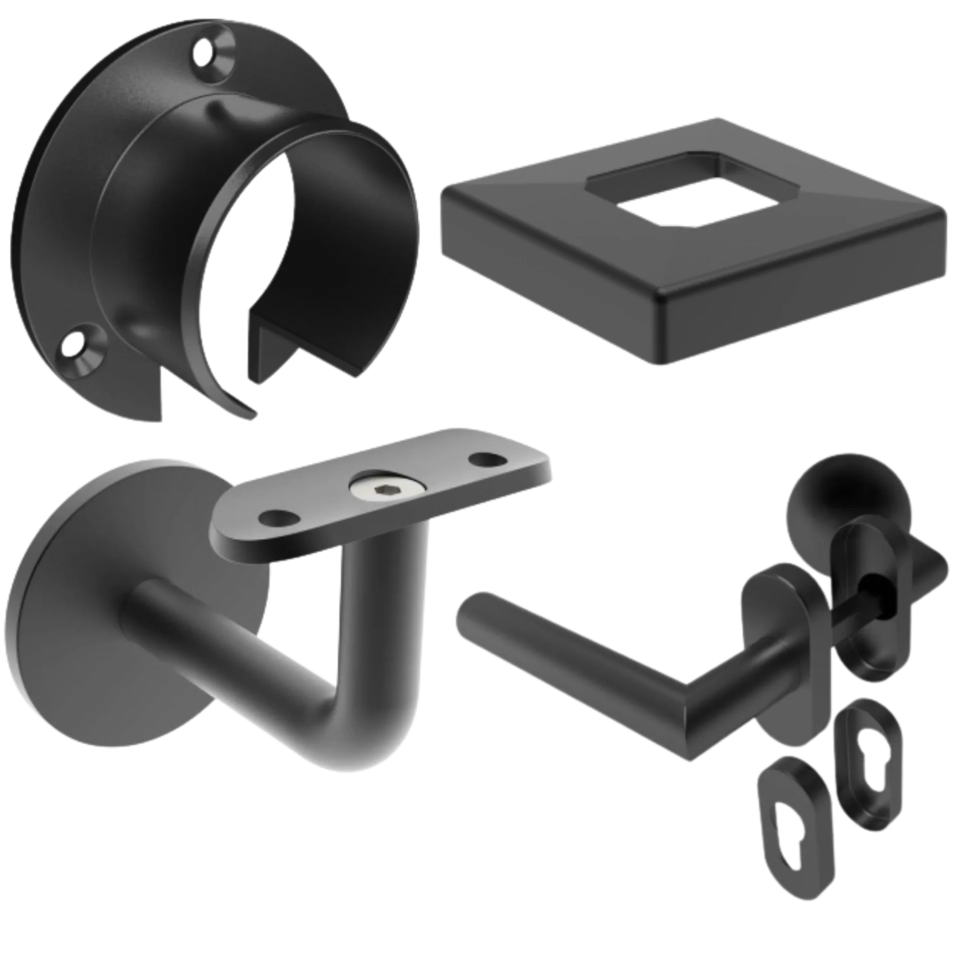 Black Lane – Powder-coated stainless steel parts