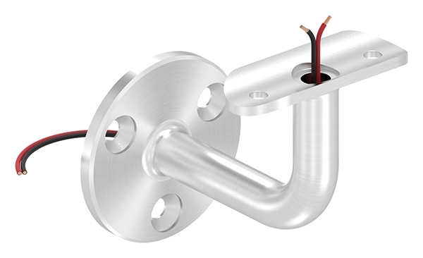 Handlaufhalter V2A fuer Rohr 42-4 mm Wandabstand 75 mm mit Kabeldurchfuehrung-88-1150218-240.42