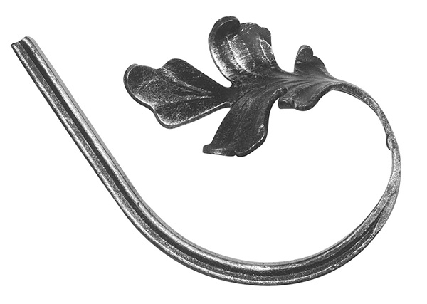 Schwerbarock - Masse- 110x130 mm - Stahl S235JR- roh-30-1845.8