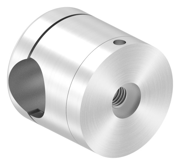 BRENK-fix® Grundhalter fuer Staebe Ø 20mm- ALU-88-11BR-R20M8.ALU