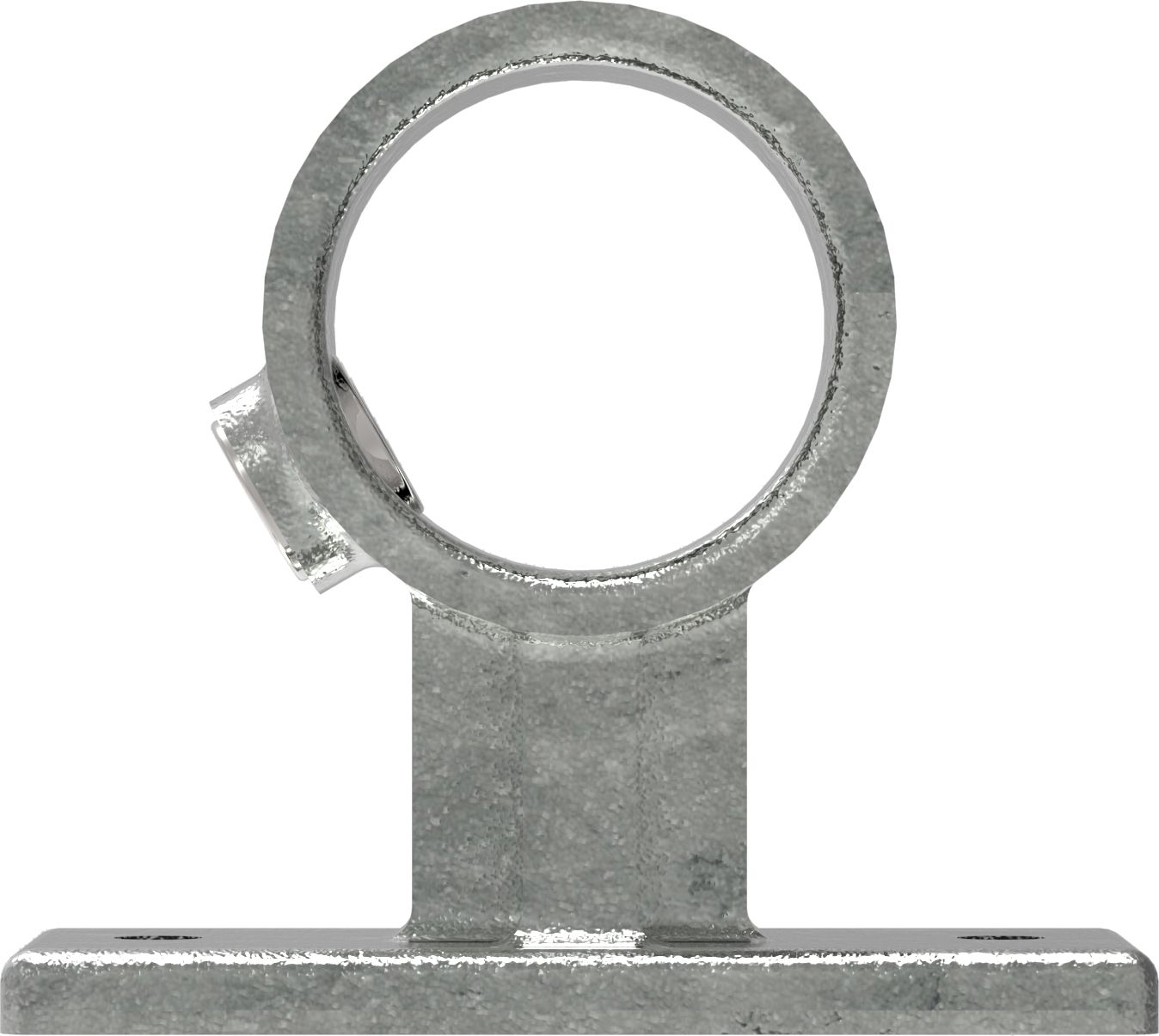 Rohrverbinder - Handlaufhalterung - 143D48 - 48-3 mm - 1 1-2- - Feuerverzinkt u. Elektrogalvanisiert-143D48