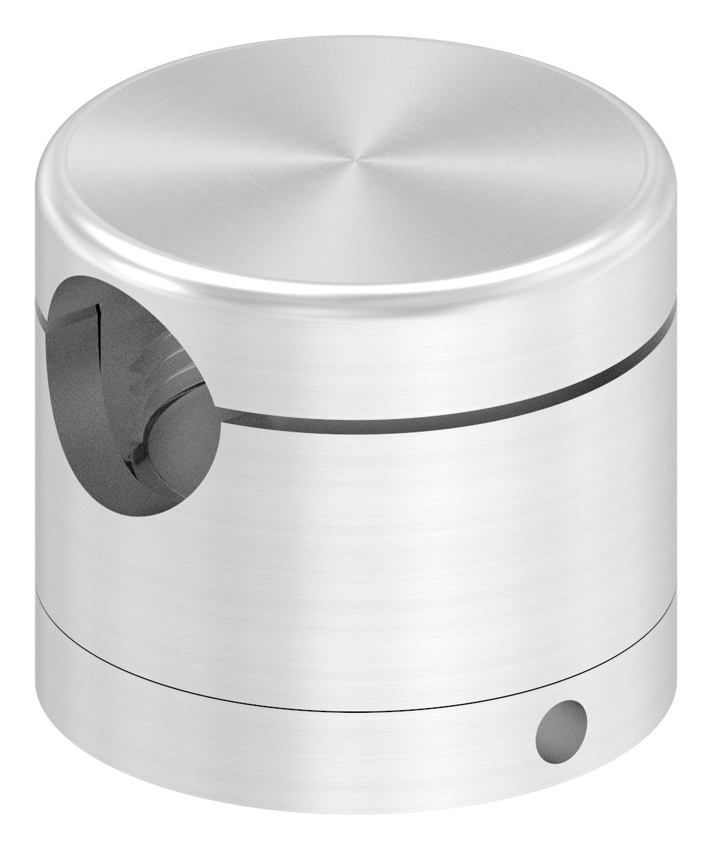 BRENK-fix® Grundhalter fuer Staebe Ø 16mm- ALU-88-11BR-R16M8.ALU