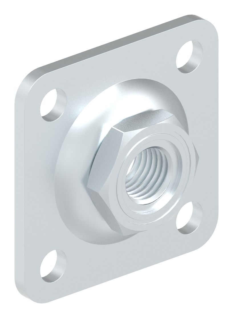 Adjustable wall plates for gate hinges