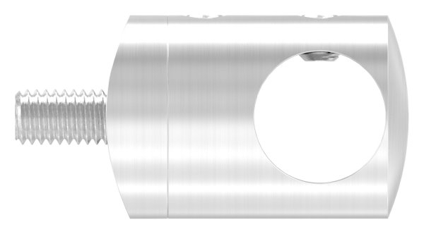 Querstabhalter V2A Edelstahl – Anschluss 48-3 mm fuer Rundstaebe 14 mm inkl- Schrauben-11-1038.4