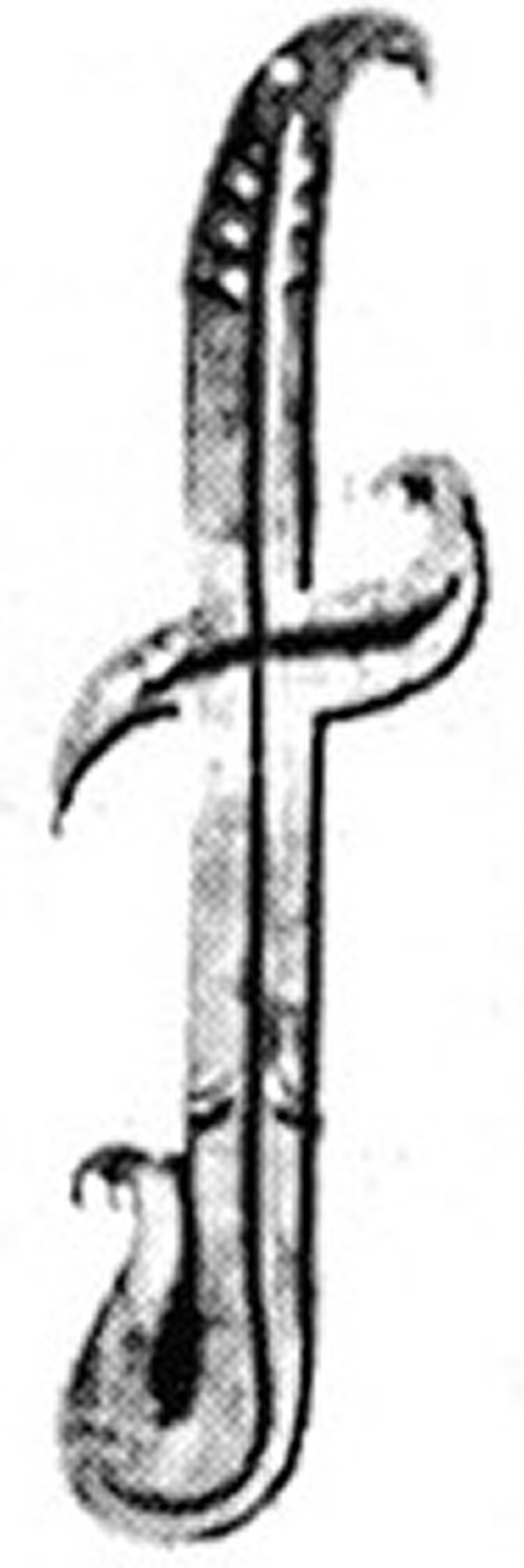 Buchstabe f - Klein - 100x80 mm - Stahl -Roh- S235JR-30-3151.8