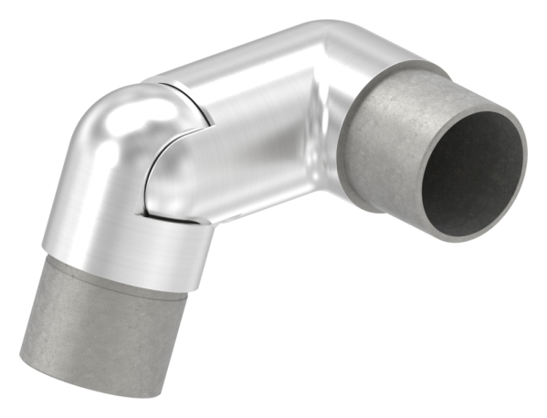 Gelenkstueck V2A fuer Rohr Ø 42-4 x 2-0 mm links geschliffen zum Stecken-88-1156258-320.L