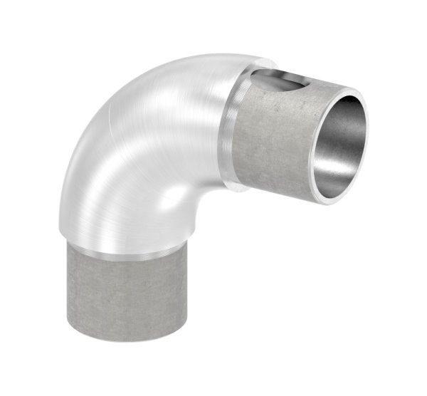 Rohrbogen verstellbar- fuer Rundrohr Ø 33-7x2-0 mm V2A-11-3642.4