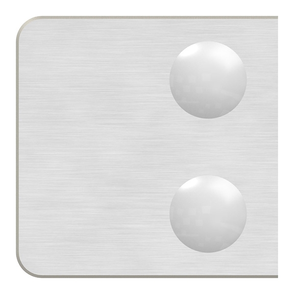 Glasklemme 45x45x26 mm AbZ fuer Anschluss gerade V4A-10-3000.1ABZ