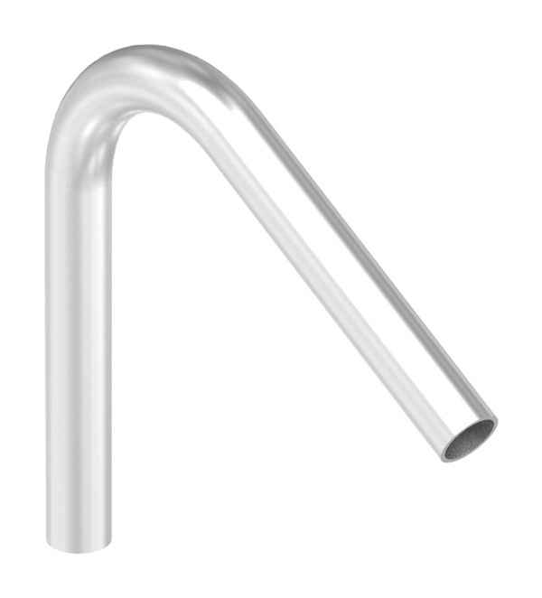 Bogen 120° zum Schweissen aus Rundrohr- Ø 33-7x2-6 mm V2A-11-3777.4