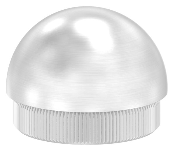 Rohrstopfen fuer Ø 40-0x2-0 mm halbrund zum Einschlagen V2A-11-5043.4