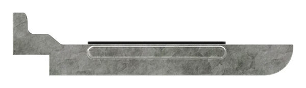 1 Sicherungsboden zu Glasklemme 60x70x45 mm AbZ Zink-10-3320ABZ.3