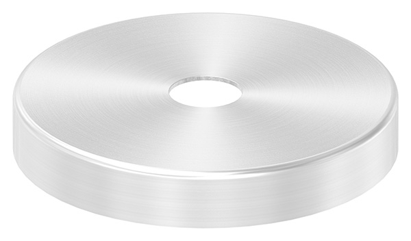 Abdeckrosette Ø 76x12 mm fuer Rundrohr Ø 14 mm V4A-11-2562.1