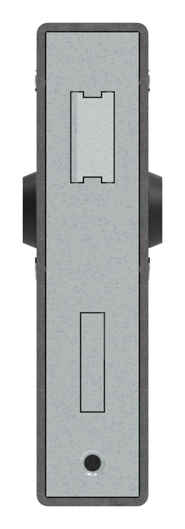 Schlosskasten - fuer 2 Profilzylinder - Masse- 40x94-5x173 mm - Stahl S235JR- roh - AMF Artikel- 14407-30-3351.8