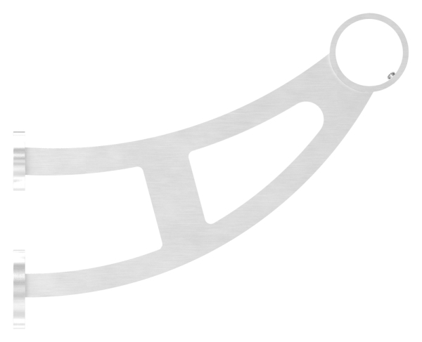 Fuss-Handlaufstuetze fuer  Ø 33-7 mm V2A-11-3208.4