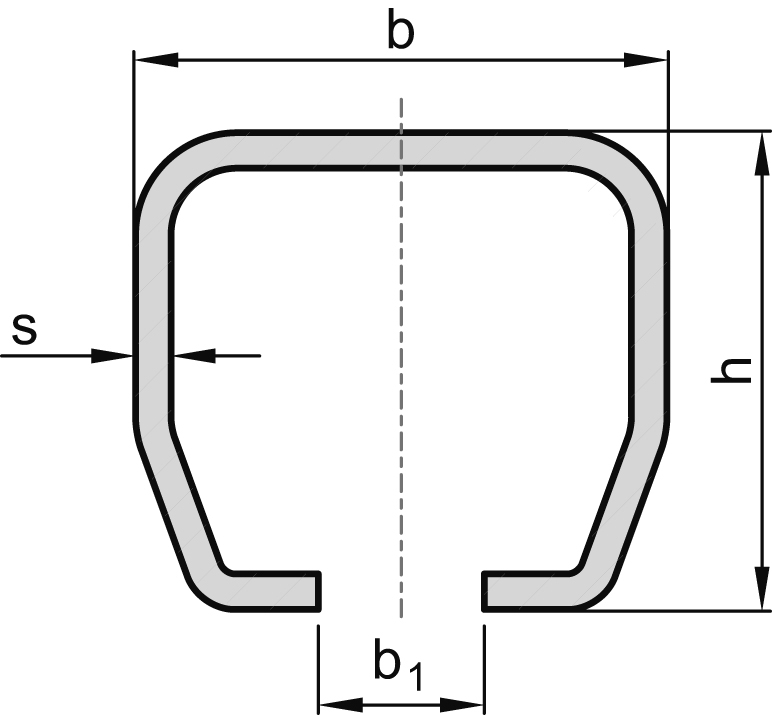 Laufrohr unverzinkt Groesse 1 Laenge 6000mm MEA 11337011-60-0001.8