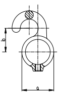 Rohrverbinder Stellring mit Haken Ø 42-4 mm -1 1-4- - Temperguss verzinkt - 182TC42-182TC42