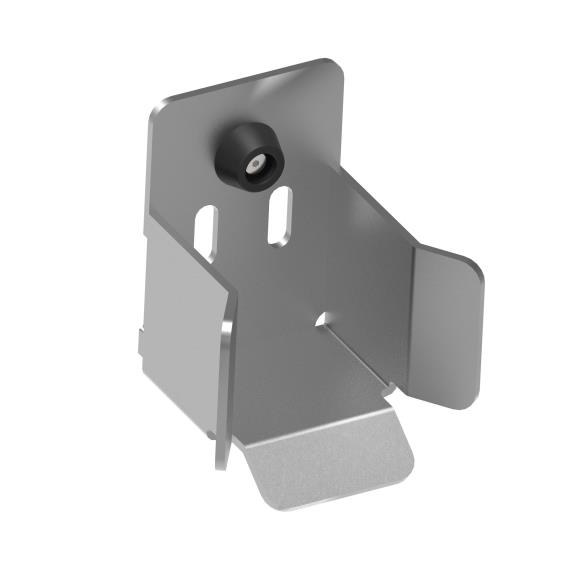 Bodenfuehrung-Set ECO Stahl feuerverzinkt fuer Profil 80x80 mm bis 275 kg-89-11SV80X80ECO-A.4