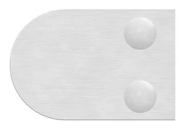 Glasklemme - Masse- 40x28x17-4 mm - Anschluss Ø 42-4 mm - V4A-10-2042.1
